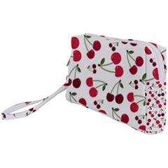 Cute cherry pattern Wristlet Pouch Bag (Small)