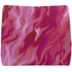 Lesbian Pride Abstract Smokey Shapes Seat Cushion by VernenInk