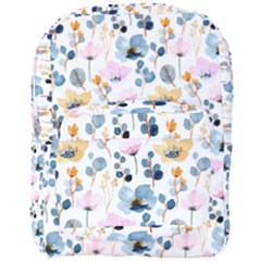 Watercolor Floral Seamless Pattern Full Print Backpack by TastefulDesigns