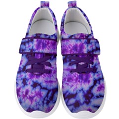 tie dye 1 Men s Velcro Strap Shoes