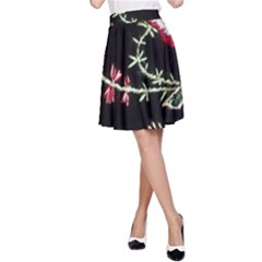 Peace Flower A-line Skirt