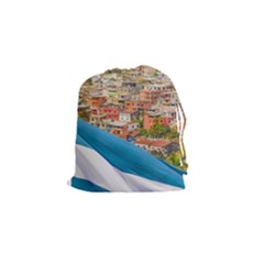 Santa Ana Hill, Guayaquil Ecuador Drawstring Pouch (small) by dflcprintsclothing