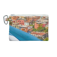 Santa Ana Hill, Guayaquil Ecuador Canvas Cosmetic Bag (medium) by dflcprintsclothing