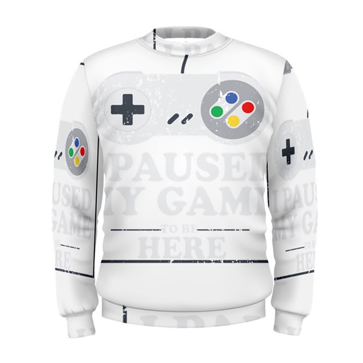 Ipaused2 Men s Sweatshirt