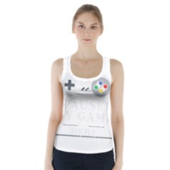 Ipaused2 Racer Back Sports Top