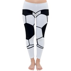 Soccer Lovers Gift Classic Winter Leggings by ChezDeesTees