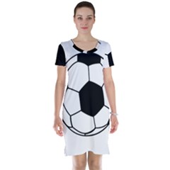 Soccer Lovers Gift Short Sleeve Nightdress