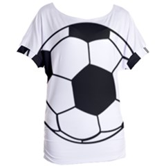 Soccer Lovers Gift Women s Oversized Tee