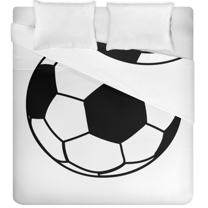 Soccer Lovers Gift Duvet Cover Double Side (King Size)