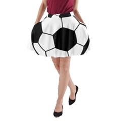 Soccer Lovers Gift A-line Pocket Skirt by ChezDeesTees