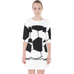 Soccer Lovers Gift Pocket Dress by ChezDeesTees