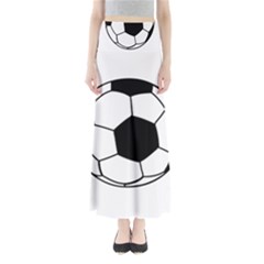 Soccer Lovers Gift Full Length Maxi Skirt by ChezDeesTees