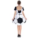 Soccer Lovers Gift Short Sleeve Bardot Dress View2