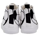 Soccer Lovers Gift Kids  Mid-Top Canvas Sneakers View4