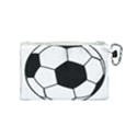 Soccer Lovers Gift Canvas Cosmetic Bag (Small) View2