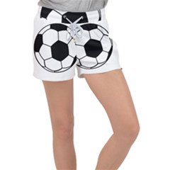 Soccer Lovers Gift Velour Lounge Shorts by ChezDeesTees