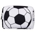 Soccer Lovers Gift Make Up Pouch (Medium) View1