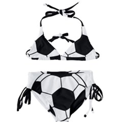 Soccer Lovers Gift Kids  Classic Bikini Set by ChezDeesTees