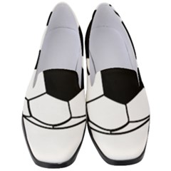 Soccer Lovers Gift Women s Classic Loafer Heels by ChezDeesTees