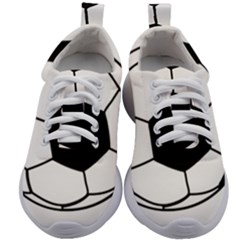 Soccer Lovers Gift Kids Athletic Shoes by ChezDeesTees