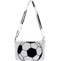 Soccer Lovers Gift Double Gusset Crossbody Bag View1