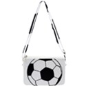 Soccer Lovers Gift Double Gusset Crossbody Bag View2