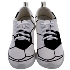 Soccer Lovers Gift Mens Athletic Shoes by ChezDeesTees