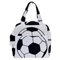 Soccer Lovers Gift Boxy Hand Bag by ChezDeesTees
