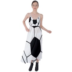 Soccer Lovers Gift Tie Back Maxi Dress