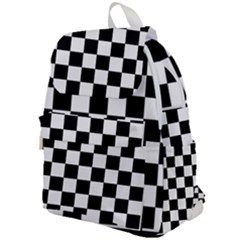 Chess Board Background Design Top Flap Backpack by Vaneshart