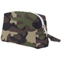 Texture military camouflage-repeats seamless army green hunting Wristlet Pouch Bag (Large) View2