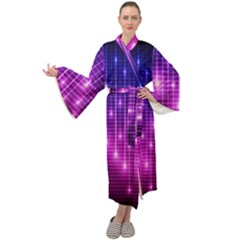 Shiny Stars Maxi Velour Kimono by Sparkle