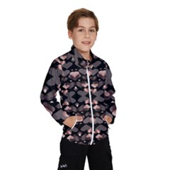 Shiny Hearts Kids  Windbreaker by Sparkle