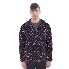 Digital Polka Men s Hooded Windbreaker by Sparkle