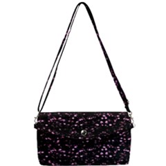 Digital Polka Removable Strap Clutch Bag by Sparkle