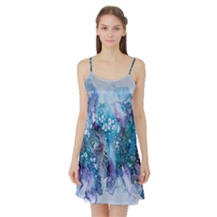 Sea Anemone  Satin Night Slip