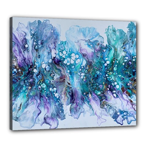 Sea Anemone  Canvas 24  X 20  (stretched)