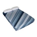 Modern Stripes Print Fitted Sheet (Full/ Double Size) View2