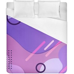 Colorful-abstract-wallpaper-theme Duvet Cover (california King Size) by Vaneshart