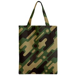 Camouflage-pattern-background Zipper Classic Tote Bag