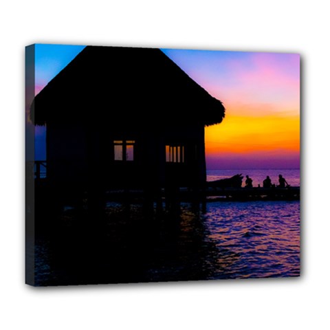 Ocean Dreaming Deluxe Canvas 24  X 20  (stretched) by essentialimage