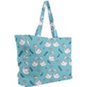 Elegant-swan-pattern-design Simple Shoulder Bag View2