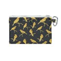 Background with golden birds Canvas Cosmetic Bag (Medium) View2