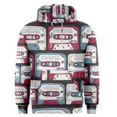 Music Symbols Rock Music Seamless Pattern Men s Core Hoodie