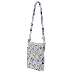 Watercolor Pattern With Lady Bug Multi Function Travel Bag by Vaneshart