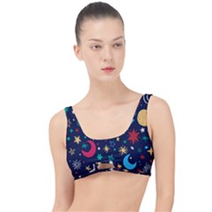 Colorful-background-moons-stars The Little Details Bikini Top by Vaneshart