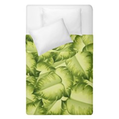 Seamless pattern with green leaves Duvet Cover Double Side (Single Size)