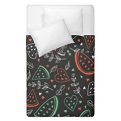 Seamless-vector-pattern-with-watermelons-mint -- Duvet Cover Double Side (single Size)