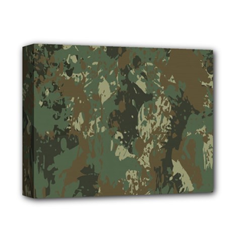 Camouflage-splatters-background Deluxe Canvas 14  X 11  (stretched)