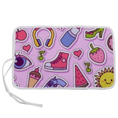 Fashion Patch Set Pen Storage Case (m) by Vaneshart